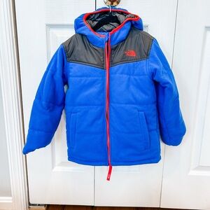 The North Face Vibrant Blue Red Reversible Jacket